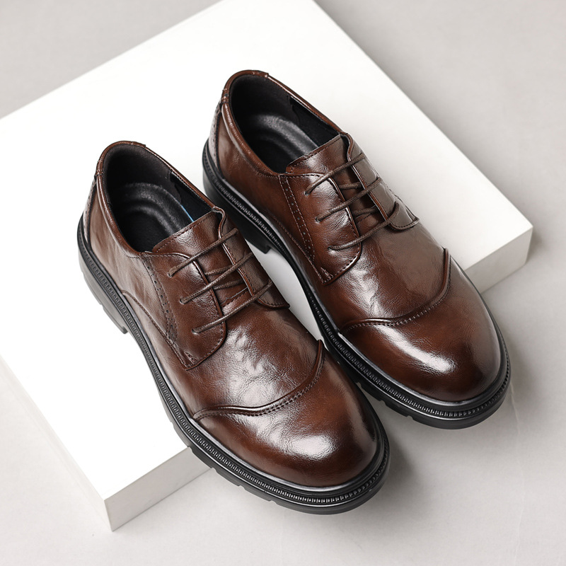 Men Formal Wear Dress - Sapatos masculinos de couro para negócios