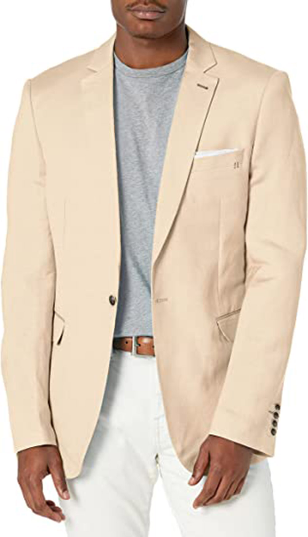 Khaki Formal Wear Men - Conjunto de ternos masculinos sob medida,