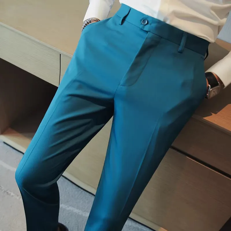 Men Formal Wear Shop - Pop masculino sólido vestido de casamento
