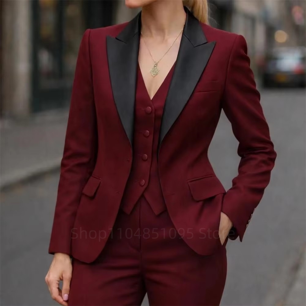 Wool Suit Jacket - Conjuntos de Moda Feminina, Blazer de