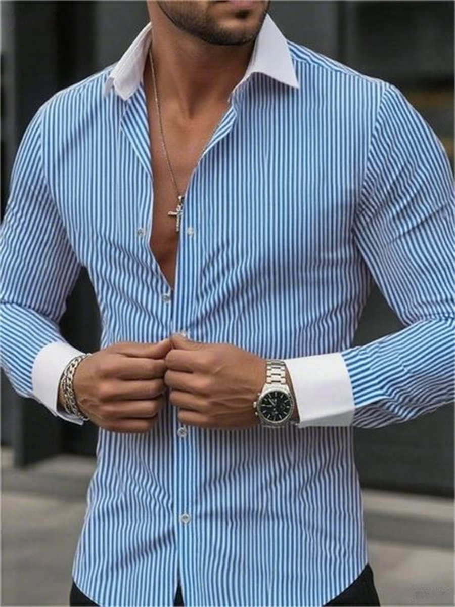 Camisa formal de manga comprid - Men Formal Wear Shop avaliação e preço