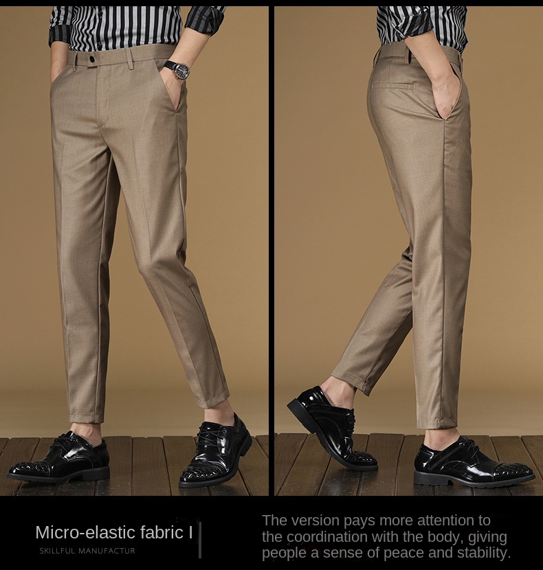 Calças de terno de verão dos h - Men Formal Wear Dress avaliação e preço