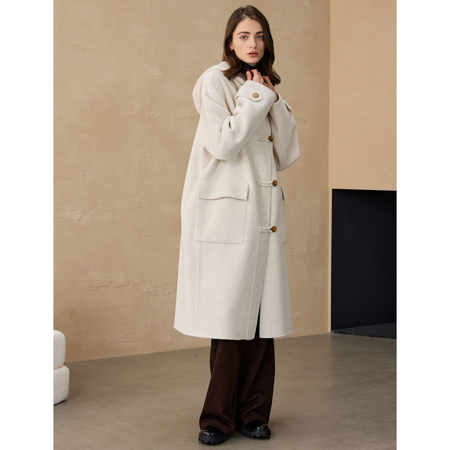 Blazer Feminino Allingentle de - Wool Suit Jacket avaliação e preço