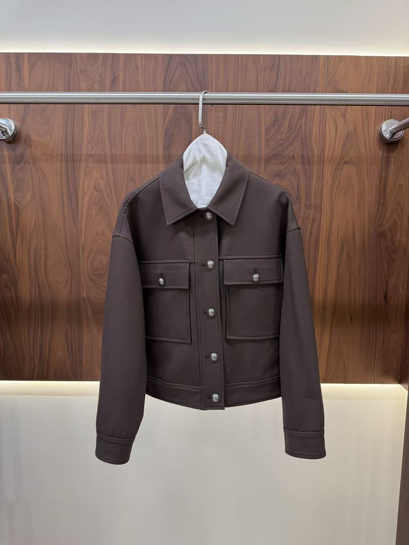 Conjunto de Jaqueta Cropped co - Wool Suit Jacket avaliação e preço