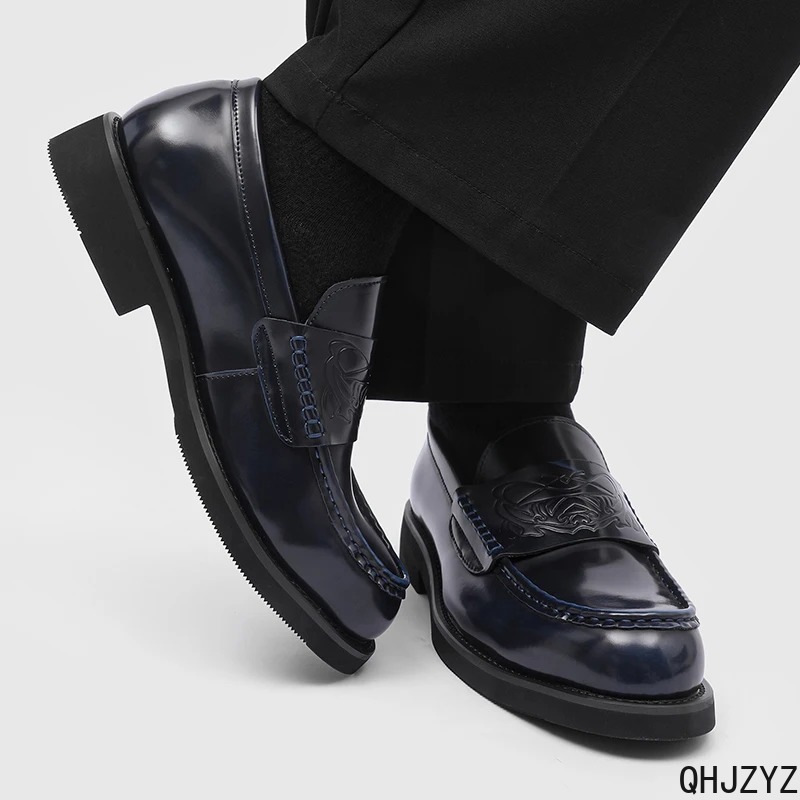 Mocassins de couro para homem, - Men'S Formal Wear For Office avaliação e preço