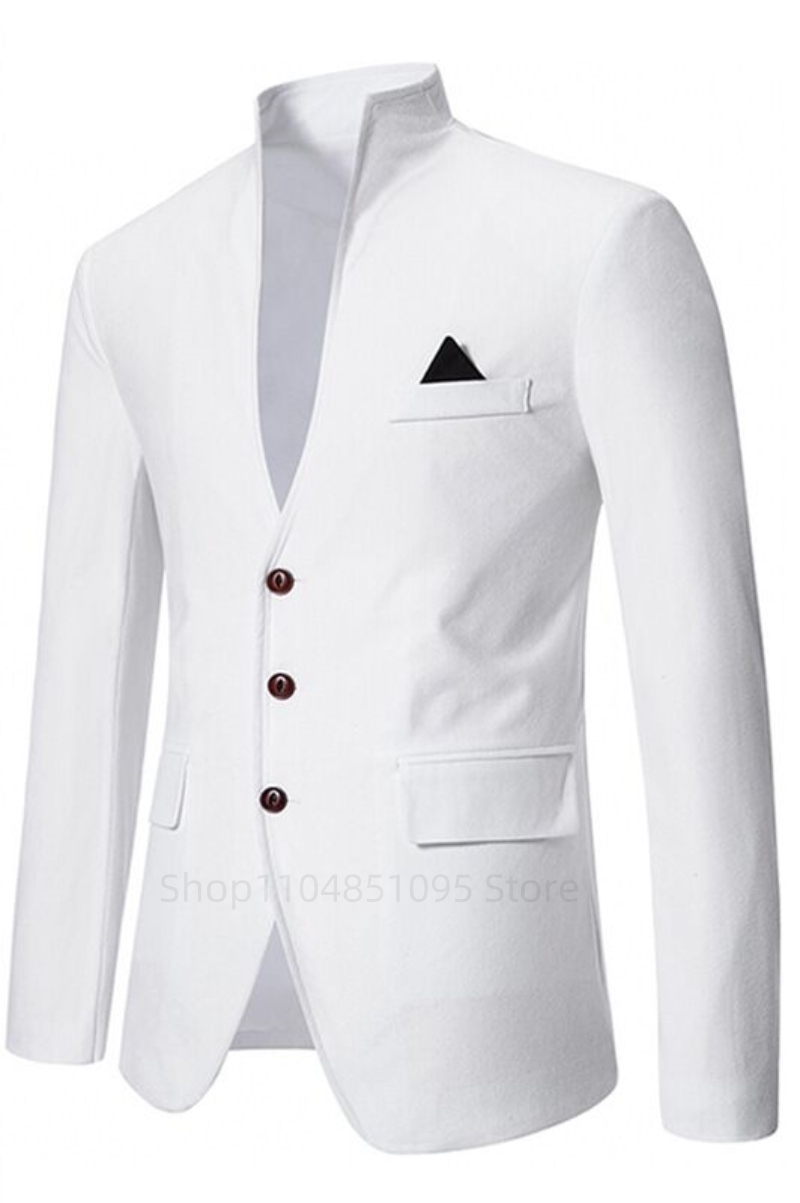 Blazer Masculino Casual para C - Men'S Formal Wear For Office avaliação e preço