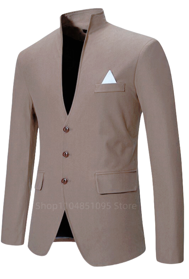 Blazer Masculino Casual para C - Men'S Formal Wear For Office avaliação e preço