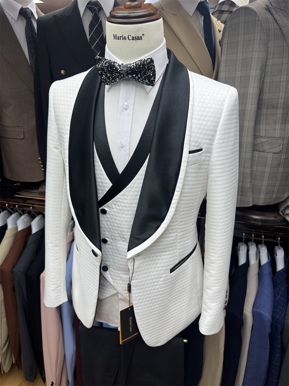 Nova chegada terno masculino m - Men Formal Wear Shop avaliação e preço
