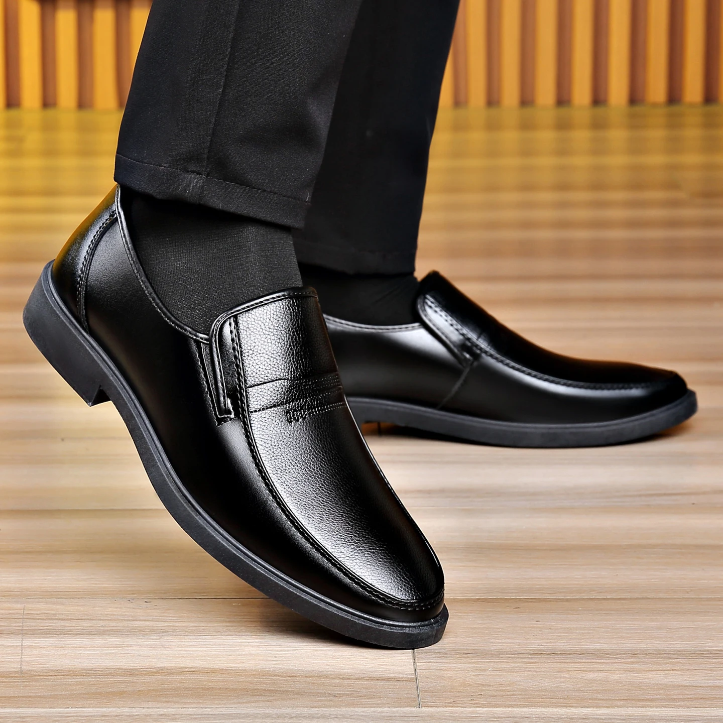 Sapatos Masculinos de Couro Sl - Men Formal Wear Dress avaliação e preço