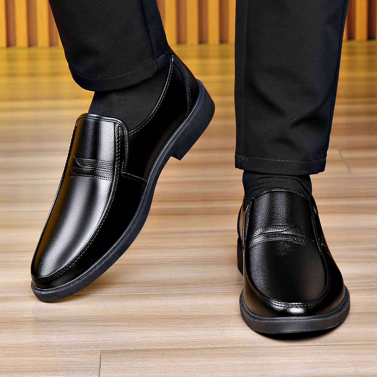 Sapatos Masculinos de Couro Sl - Men Formal Wear Dress avaliação e preço
