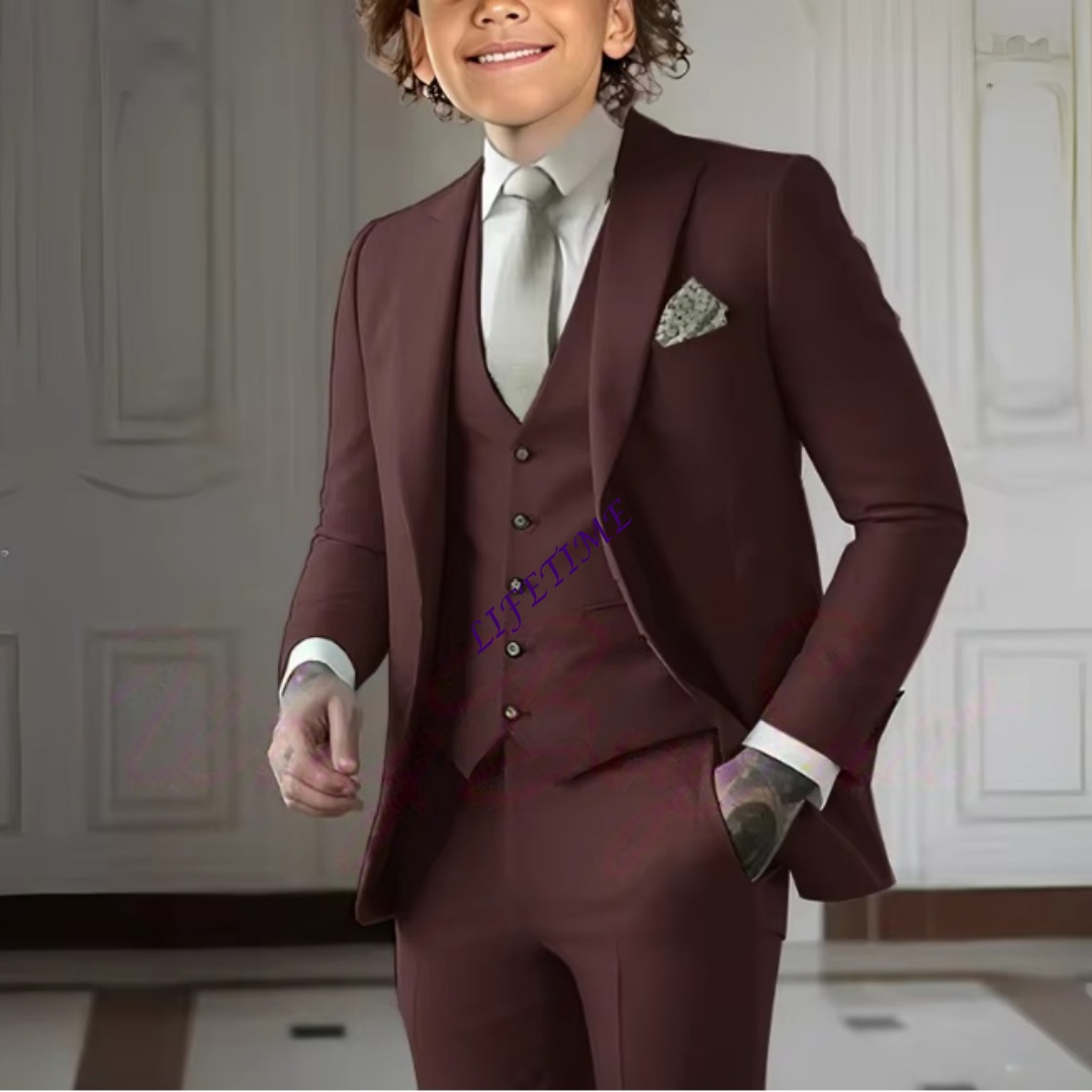Terno Verde Claro de Três Peça - Formal Wear For Men Kids avaliação e preço