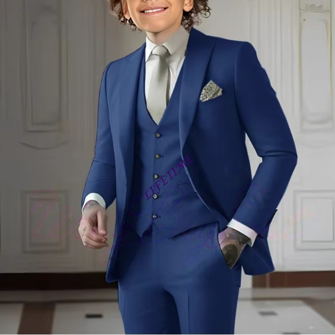 Terno Verde Claro de Três Peça - Formal Wear For Men Kids avaliação e preço