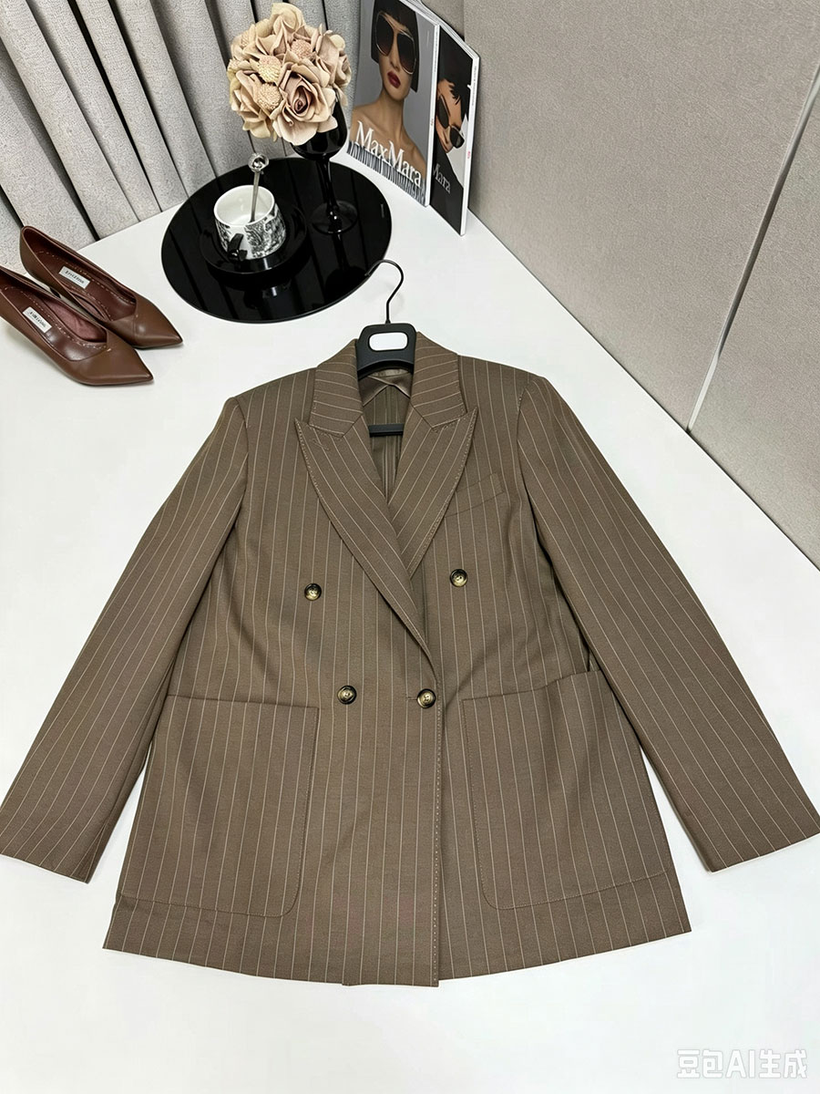 Elegante fato de calças com pa - Wool Suit Jacket avaliação e preço