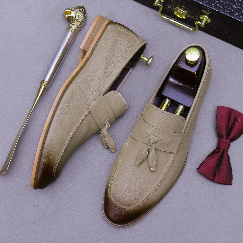 Sapatos masculinos de couro le - Men Formal Wear Dress avaliação e preço