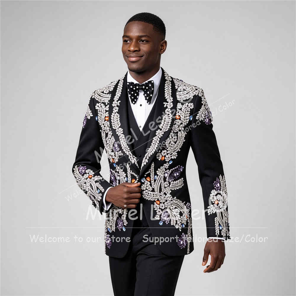 Conjuntos de Ternos de Smoking - Men Formal Wear With Blazer avaliação e preço