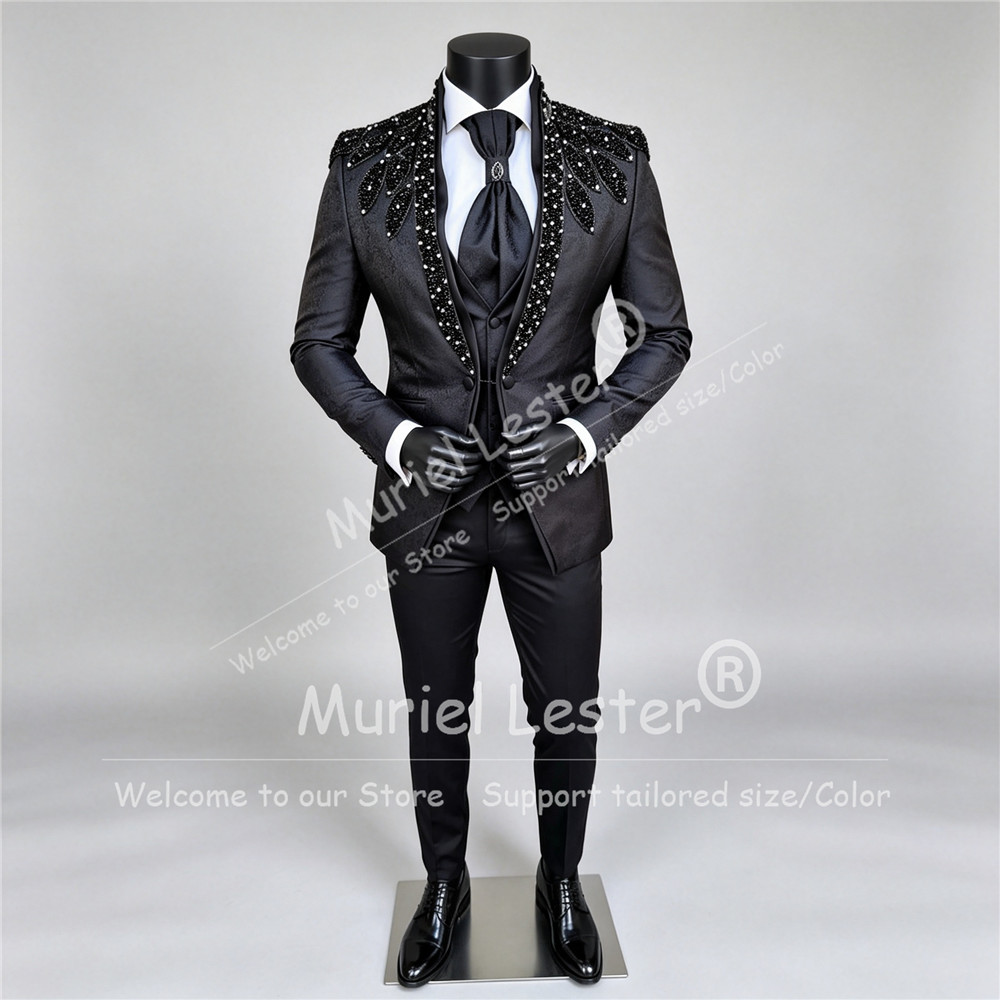 Conjunto de fato masculino de  - Men Formal Wear With Blazer avaliação e preço