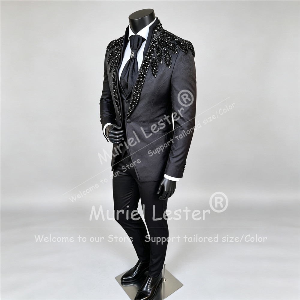 Conjunto de fato masculino de  - Men Formal Wear With Blazer avaliação e preço