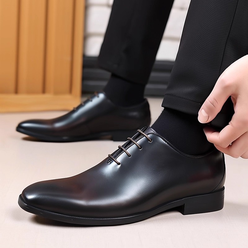 Designer de couro genuíno dos  - Men Formal Wear Dress avaliação e preço